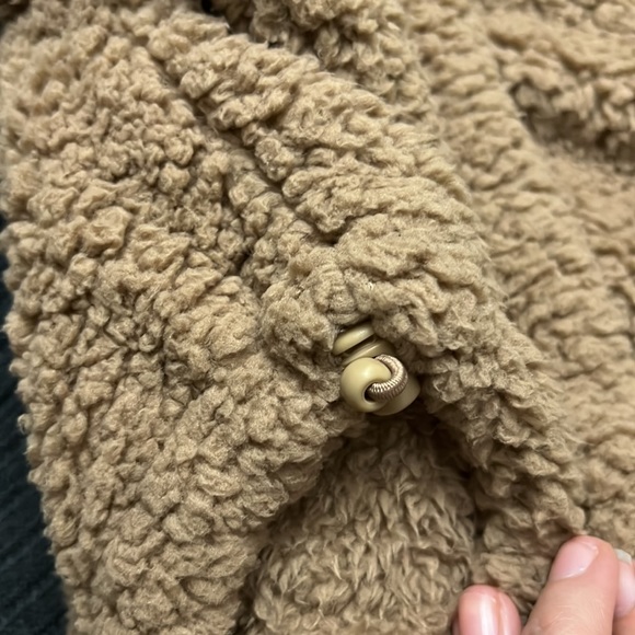 SKIMS Tigers Eye Cropped Zipup Sweater NWT - Picture 6 of 8